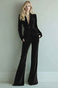 Women's AutumnWinter Single-Button Suit Set