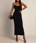 Elegant Sexy Strap Slim Fit Socialite Style Women's Dress
