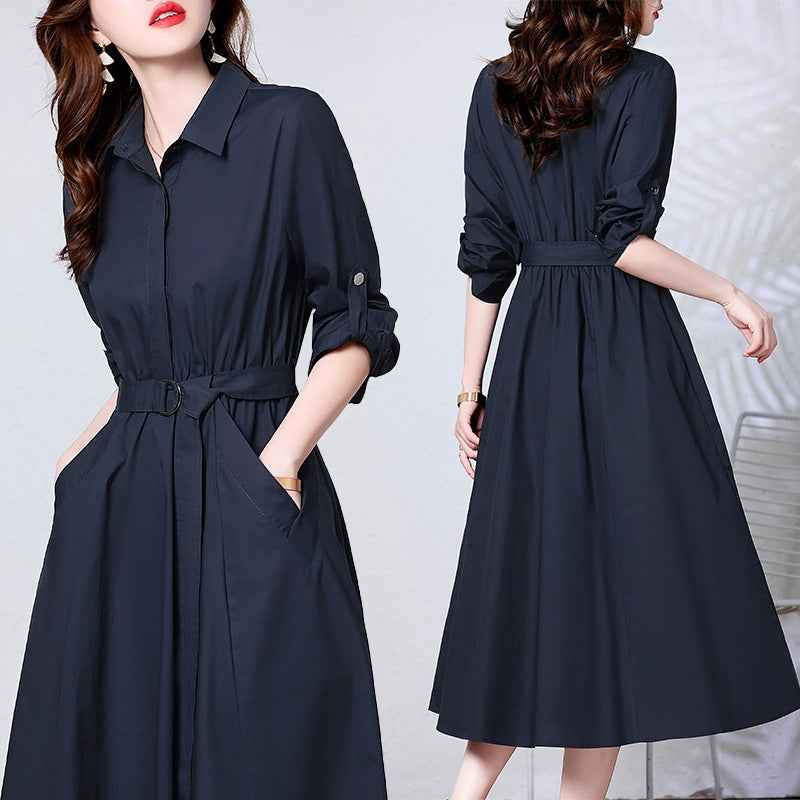 Elegant, Chic Waist-cinching Skirt That Flatters Your For Early Spring